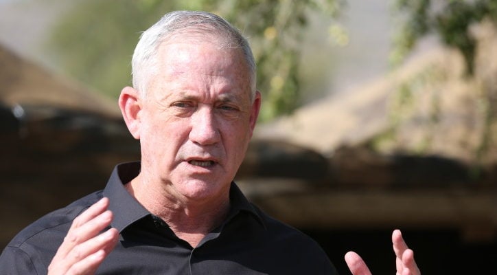 Gantz says Israel could ‘seriously harm and delay’ Iran’s nuclear program