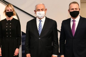 PM Netanyahu and Israeli Ambassador to the UN Erdan Meet with US Ambassador to the UN Kelly Craft