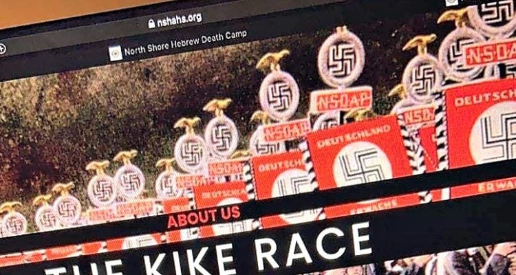 Long Island Jewish Day School’s website hacked with anti-Semitic messages, Nazi imagery