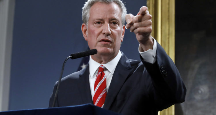 Trump banned from NYC as de Blasio terminates all contracts