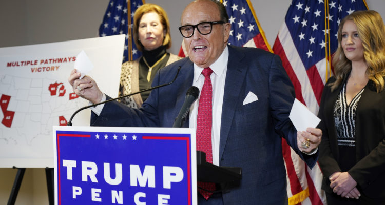 New York State Bar opens inquiry into Giuliani over role in Capitol riots