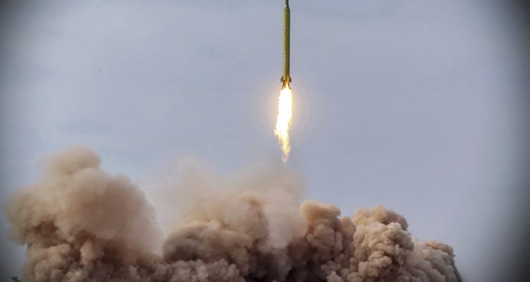 Terror-linked Iranian Guard holds anti-warship ballistic missile drill