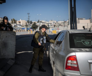 Jerusalem checkpoint