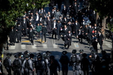 Police Haredi clash