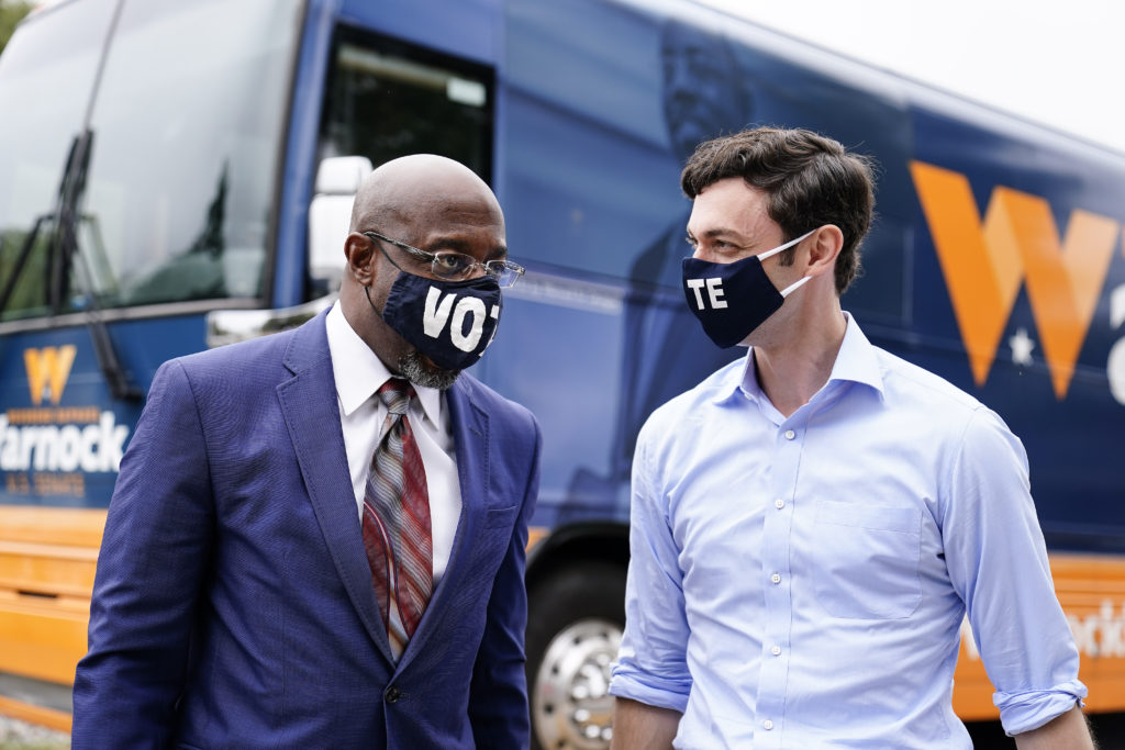 Jon Ossoff, Raphael G Warnock