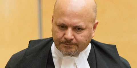 British lawyer Karim Khan at the ICC