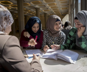 Arab women students Hebrew University