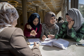 Arab women students Hebrew University