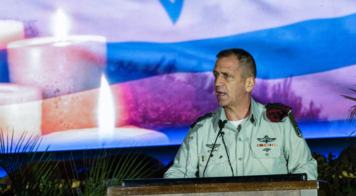 IDF Chief: Israel operating in enemy territory almost every week
