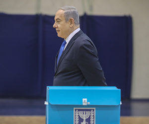 Benjamin Netanyahu Voting