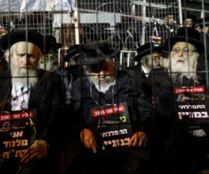 ultra-orthodox protest Jerusalem