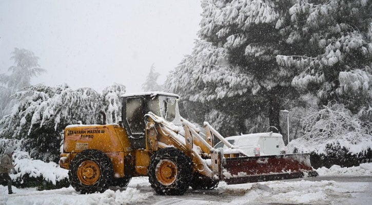 Israel’s north hit by snowstorm, Jerusalem lies in its path