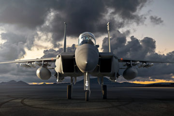 Boeing F-15 jet