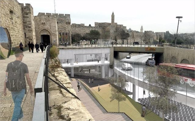 Jerusalem’s Old City entrance to get transformative upgrade