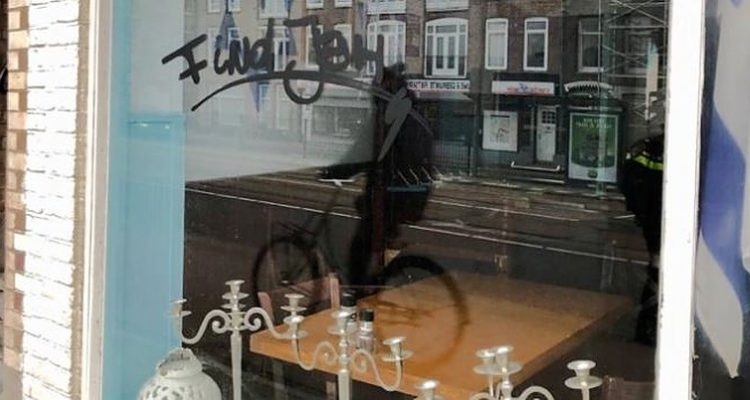 ‘I’ve lost count,’ says Amsterdam kosher restaurant owner after latest anti-Semitic vandalism