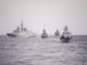 Warships on the Mediterranean
