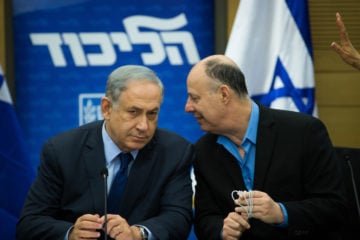 Benjamin Netanyahu and Tzachi Hanegbi