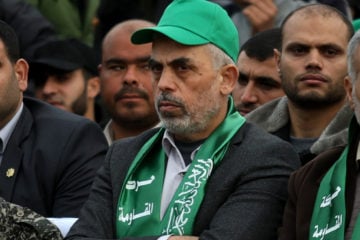 Hamas's leader in Gaza, Yahya Sinwar