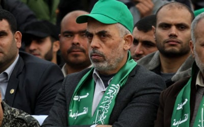 Hamas's leader in Gaza, Yahya Sinwar