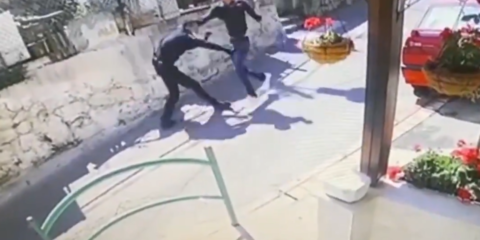 Arab Israeli police shooting