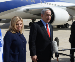 Benjamin and sara Netanyahu