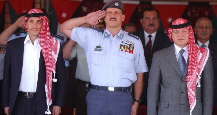 2 confidants of senior Jordan royal charged with sedition