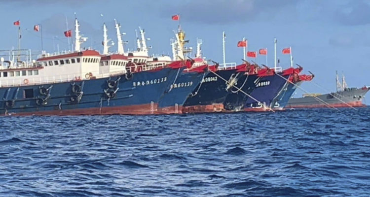Chinese ‘militia vessels’ menace Philippines coast, says Manila