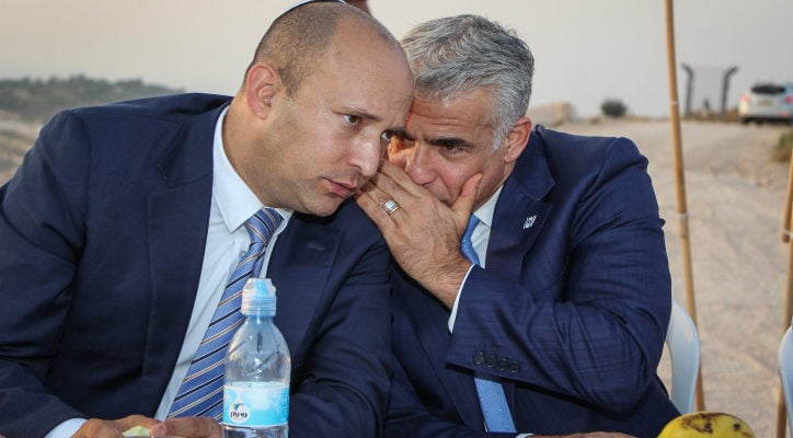 Lapid: Bennett turned down my offer to serve first as PM
