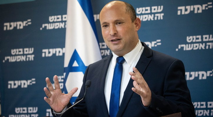 Bennett to New York Times: No to Iran, No to a Palestinian state