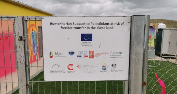 Palestinian Authority builds illegal school in Israeli nature preserve