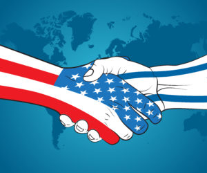 Handshake,Usa,And,Israel.,Israel-usa,Relations