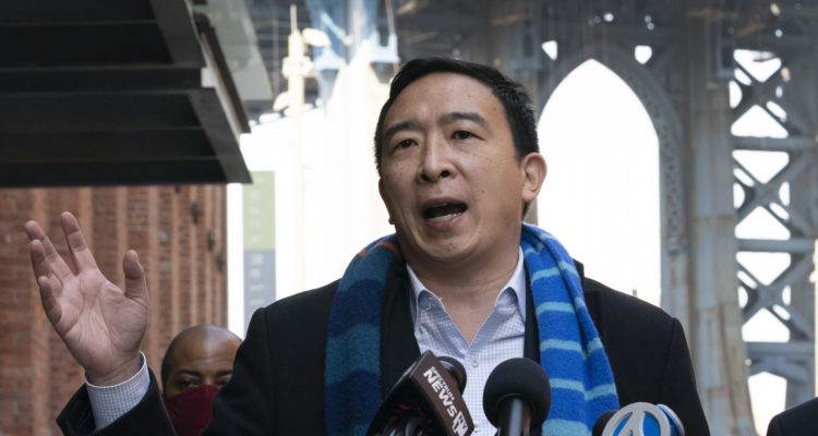 Andrew Yang slams own pro-Israel statement under rising pressure