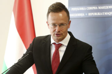 Hungarian Foreign Minister Peter Szijjarto