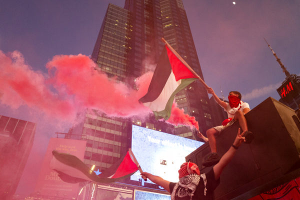 Anti-Semitic Palestinian violence New York