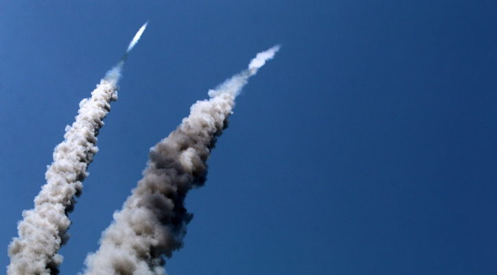 Hamas rockets strike Jerusalem area, anti-tank missile hits civilian vehicle, Gaza envelope erupts