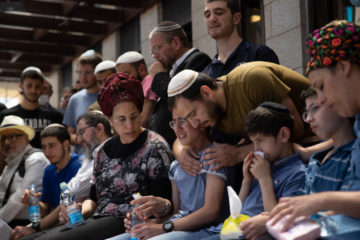 Terror victim funeral