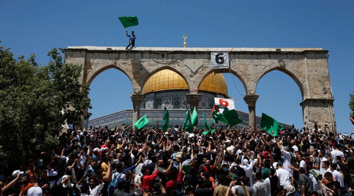 Hamas: Jewish prayer on Temple Mount a ‘declaration of war’