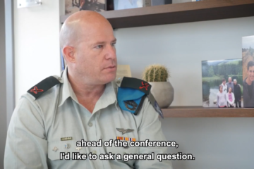 IDF spokesman Hidai Zilberman