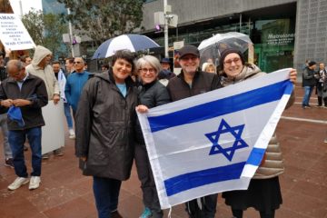 Pro-Israel rally in New Zealand