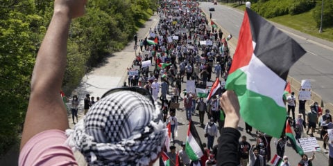 Dearborn Israel Protest Michigan