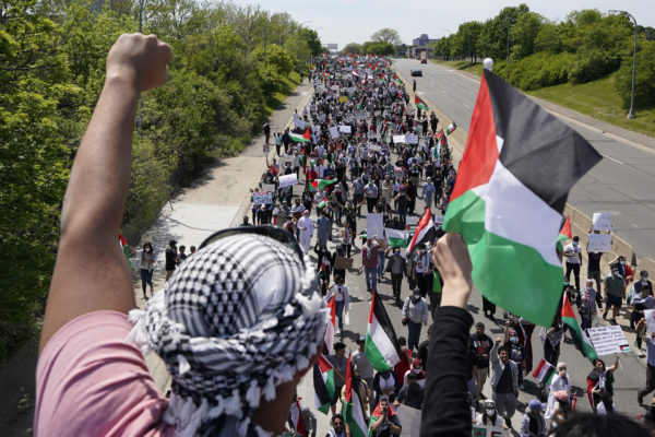 Dearborn Israel Protest Michigan