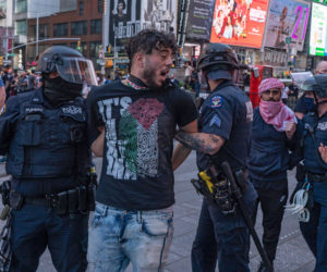 Pro-Palestinian violence New York