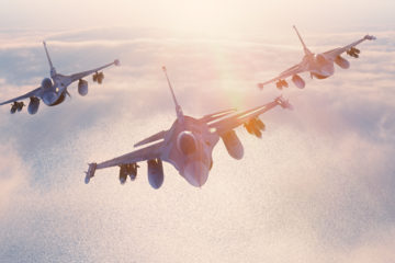 Fighter,Jets,Formation,3d,Rendering