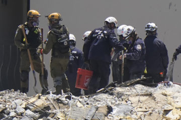 Building Collapse Israeli Responders