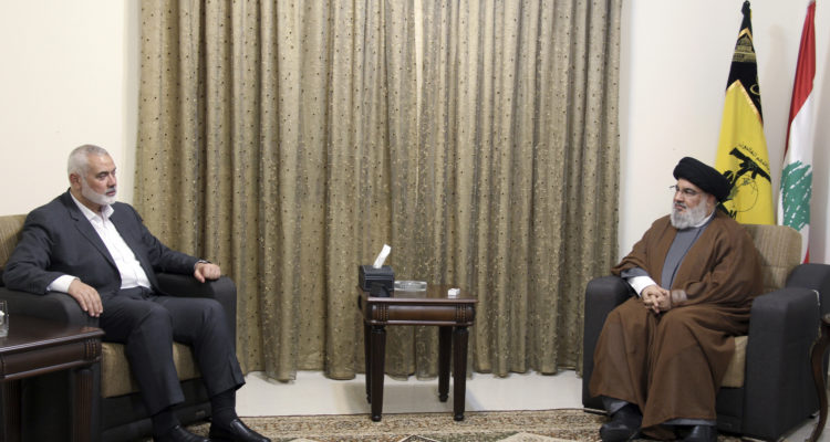 Hezbollah leader, Hamas chief discuss how to build on latest round of violence against Israel