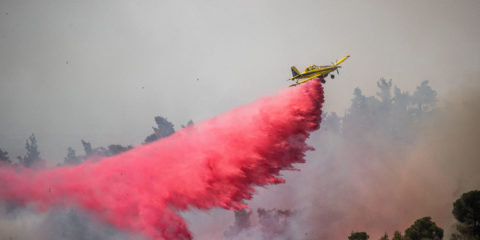 Firefighting plane