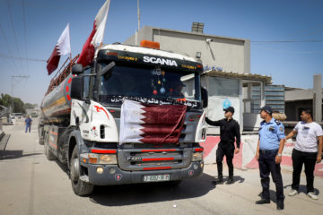 Qatar fuel aid gaza