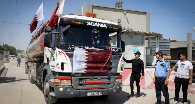 Israel allows Qatar to resume sending fuel to Gaza