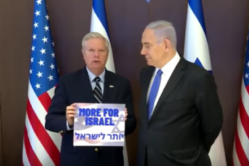Lindsey Graham and Benjamin Netanyahu