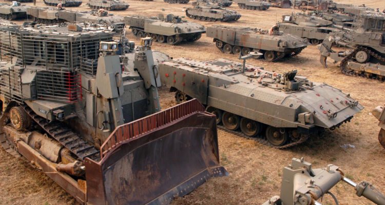 Fearing Bedouin thieves, IDF de-equips tanks in storage facilities